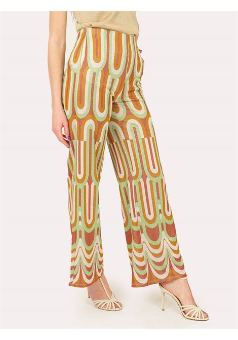 Pantalone ampio in lurex IS COMING | Pantaloni | 5103-663799